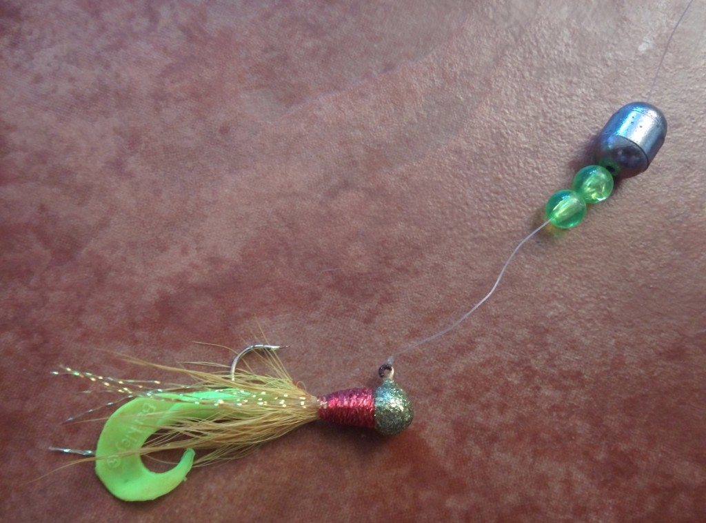 Flash, colour, beads, scent, and a bit of extra weight all combine to make the perfect flounder rig. bucktail flounder lures.