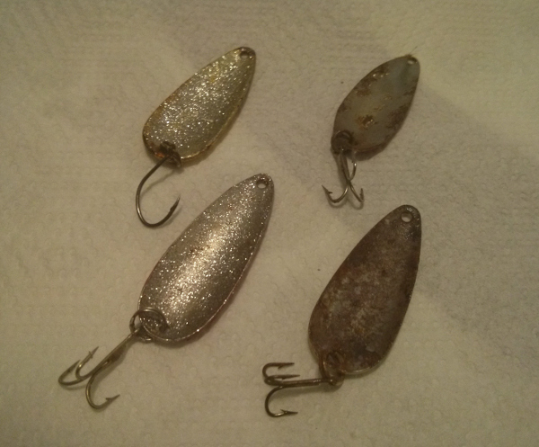 Vintage Fishing Lure, Hand tied with Horse Hair (lot of 15)
