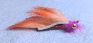 Upsidedown Zonker Trout Streamer