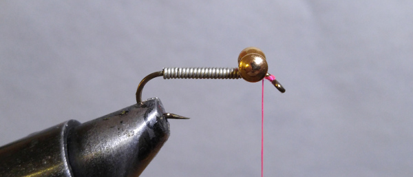 fly-fishing-hook-lead-free-wire-brass-barbell-eyes-pink-thread