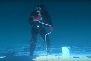 Amazing Under Ice Drilling