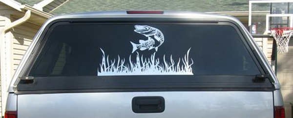 14 Unique and Stylish Fishing Decals.