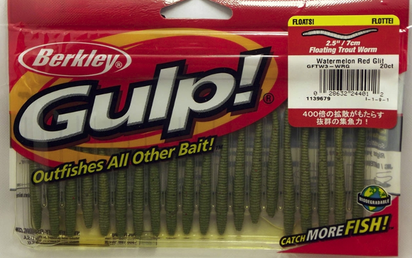 Berkley gulp floating trout worm 6 Best Soft Plastic Lures and Baits for Trout