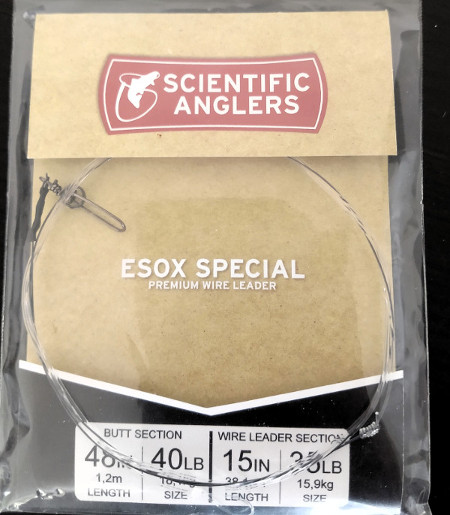 scientific angler esox special pike and musky leader