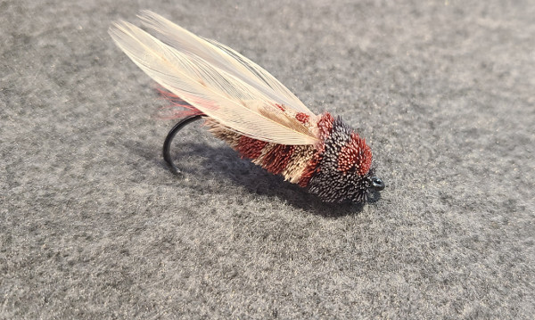 cicada dry fly pattern deer hair
