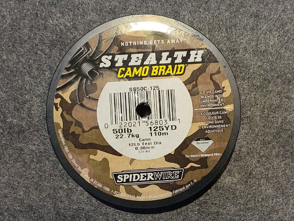 can braided line be used as fly fishing backing